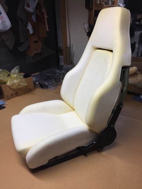 Seat, sports 911 1974 to 1980 new foams